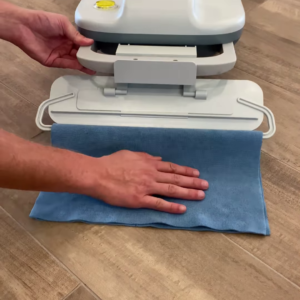 Hands-Free Microfiber Mop with Washable Pad for Floor Cleaning